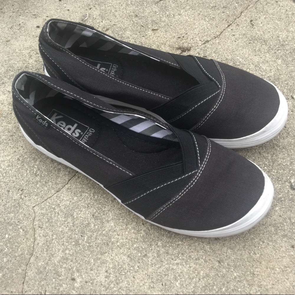 Keds Ortholite Slip-on Cushioned Sole Flat Shoes